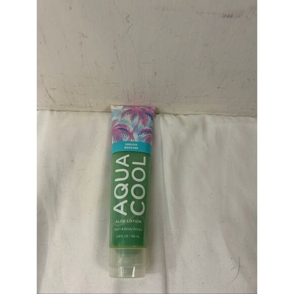 Bath body Works Endless Aqua Cool aloe lotion bottle 5.6 oz - Picture 4 of 4